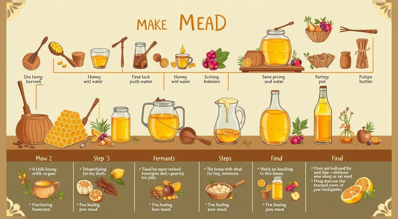 Homemade Mead Honey Recipe | Easy & Traditional